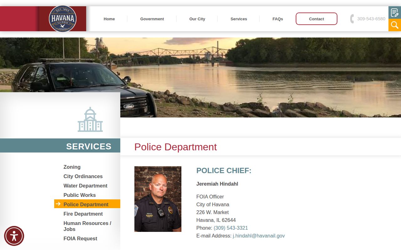 Havana Police Department source for Havana arrest records and mugshots
